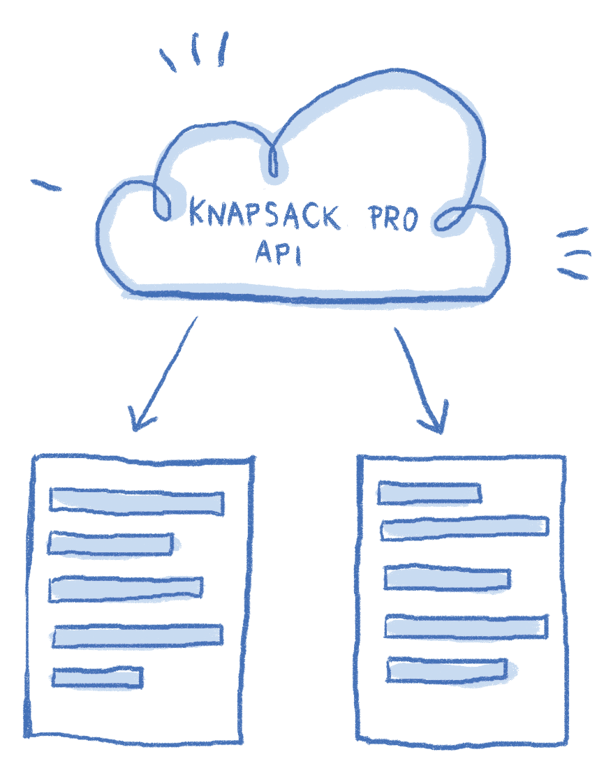 How Knapsack Pro API works